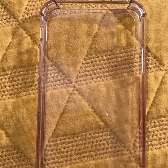 Clear IPHONE X hard case